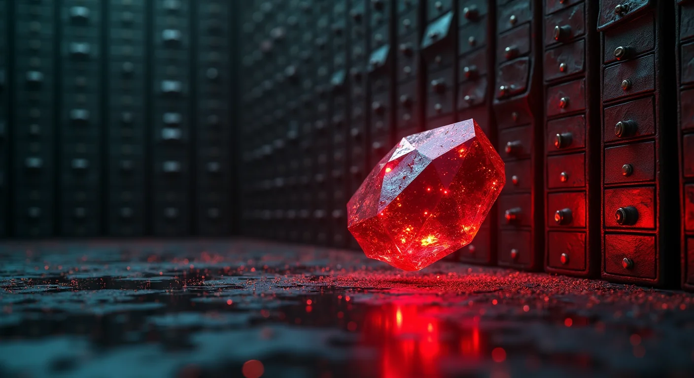 Your Garnet reading a private wall of your sealed records and linking them into knowledge.